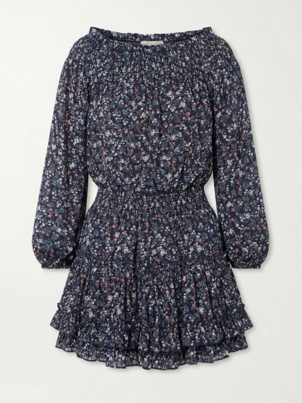 Pookie & Sebastian off shoulder floral dress - One size